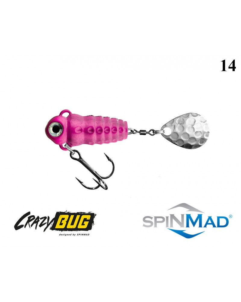Sukriukė SpinMad CRAZY BUG 4g-16g