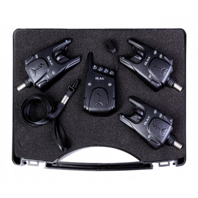 Kibimo indikatorius Carp Spirit Blax Vxr Alarm Receivr Set (3+1)
