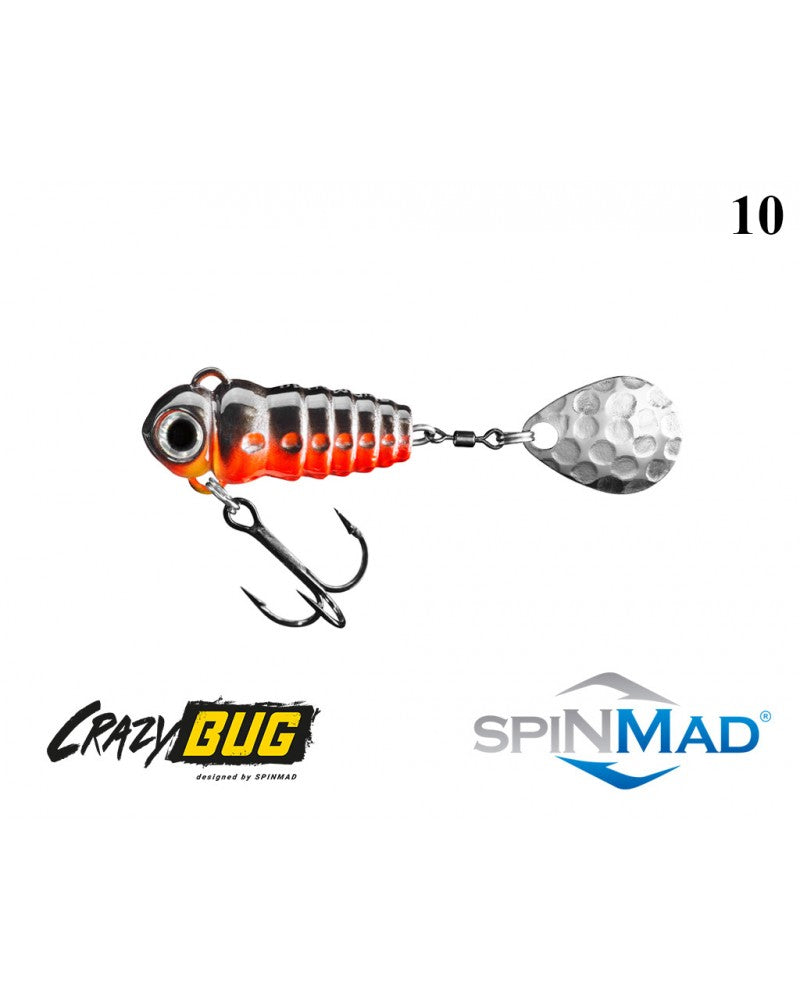 Sukriukė SpinMad CRAZY BUG 4g-16g
