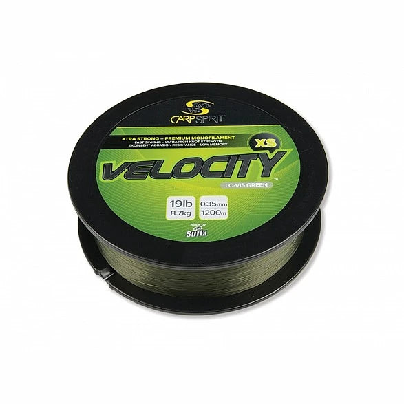 Karpinis valas Carp Spirit Velocity XS Green dydis 0,35mm/1200