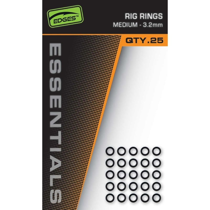 FOX Edges Rig Rings žiedeliai (vidutiniai, 3.2 mm, 25 vnt.)