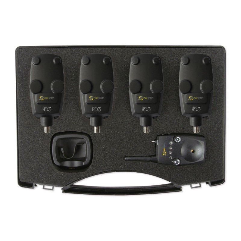 Kibimo indikatorius Carp Spirit Hd3 Alarm 3pcs+Hdr3