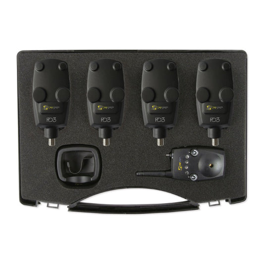 Kibimo indikatorius Carp Spirit Hd3 Alarm 3pcs+Hdr3