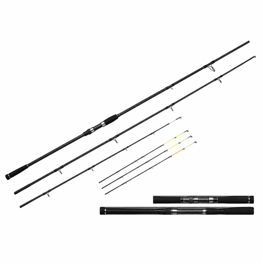 Full Feeder Concept Distance Black rod on a white square background