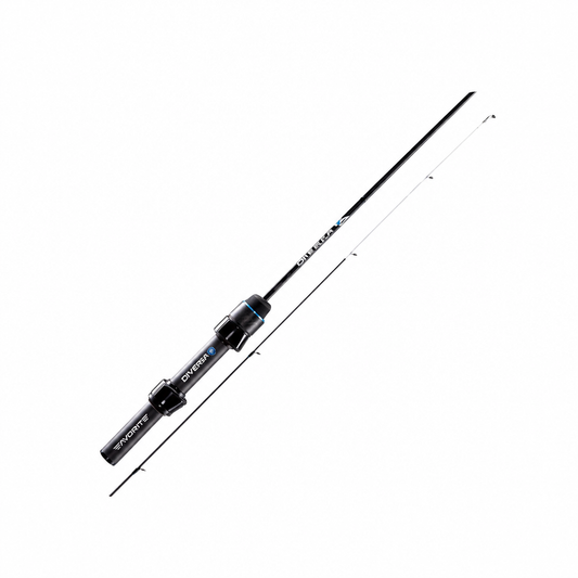 Spiningas Favorite Blue Bird Nano BB1-602N-S, kvadratinė nuotrauka baltame fone